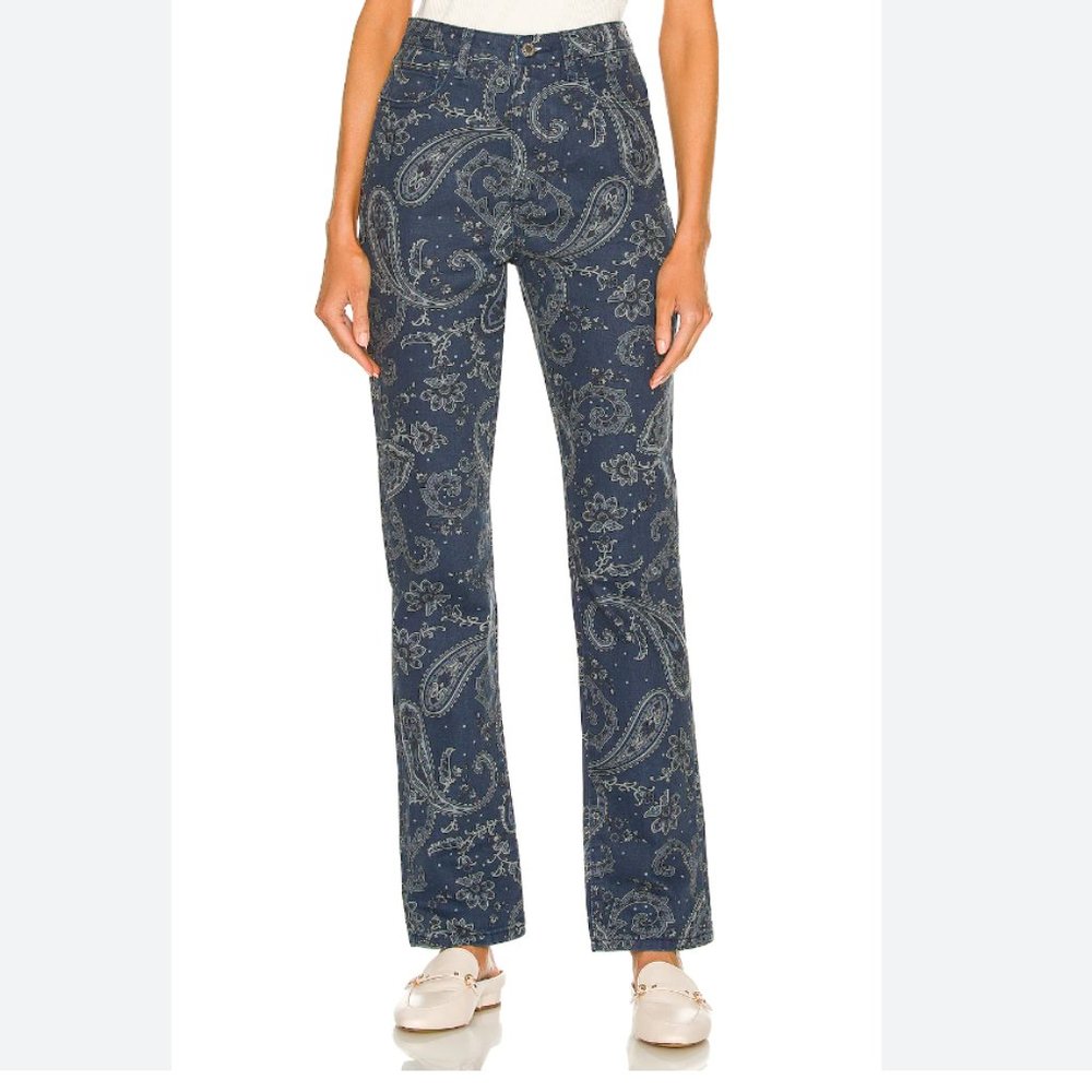 WEWOREWHAT The Icon Paisley Print Jean